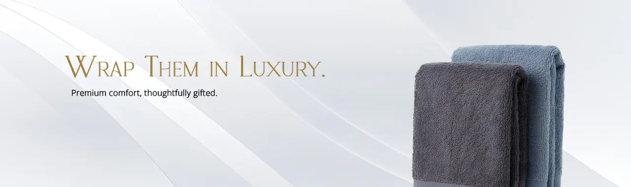 Custom hand towels made from premium cotton for luxury gifting, hotels, spas and corporate use