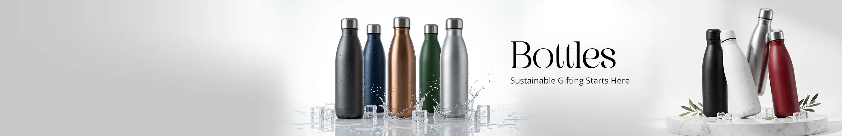 Custom printed water bottles for corporate gifting, events and bulk orders across India