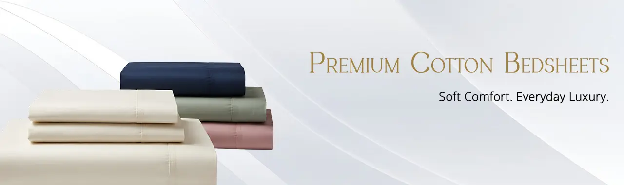 Premium cotton bed sheets for bulk orders and wholesale supply