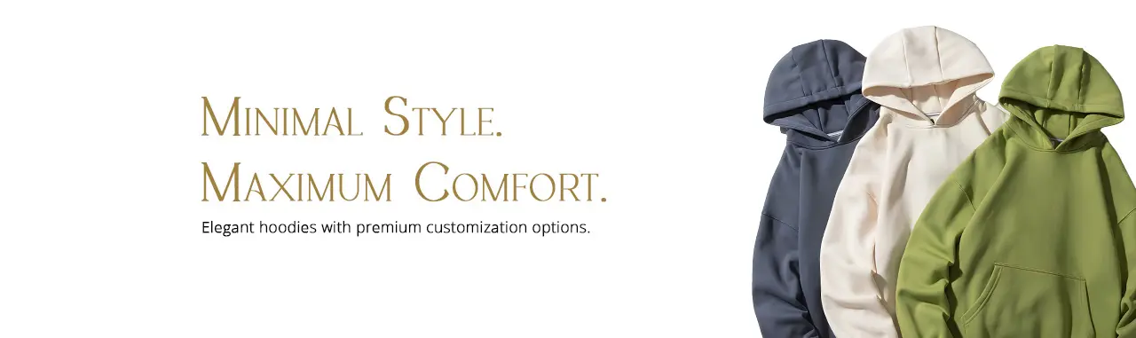 Printed hoodies for men and women with premium custom printing options