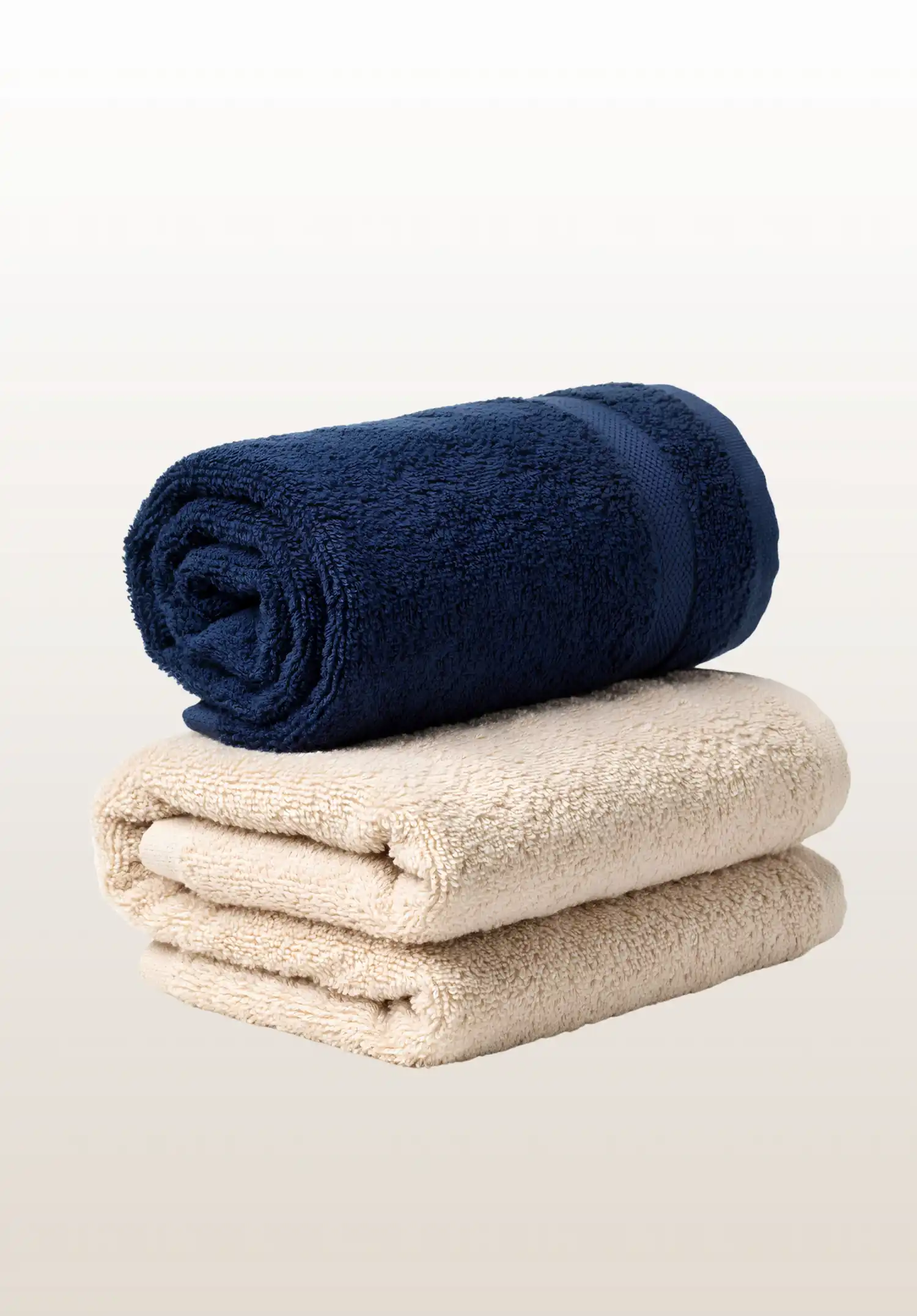 Bath towel sets with large bath towels for hotels and bulk orders in India