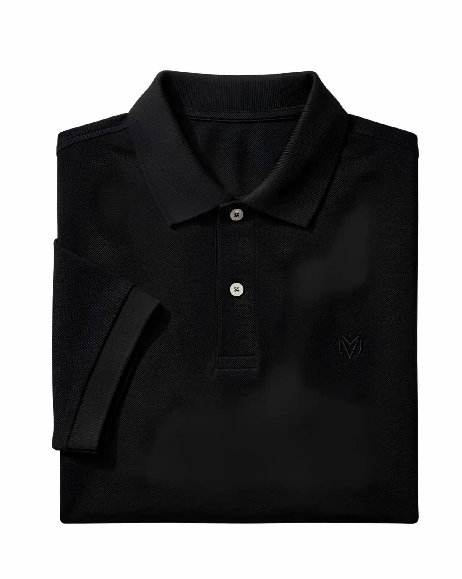 Black Custom Polo T-Shirt for Wholesale, Company Branding, Promotional Events and Bulk Orders in India
