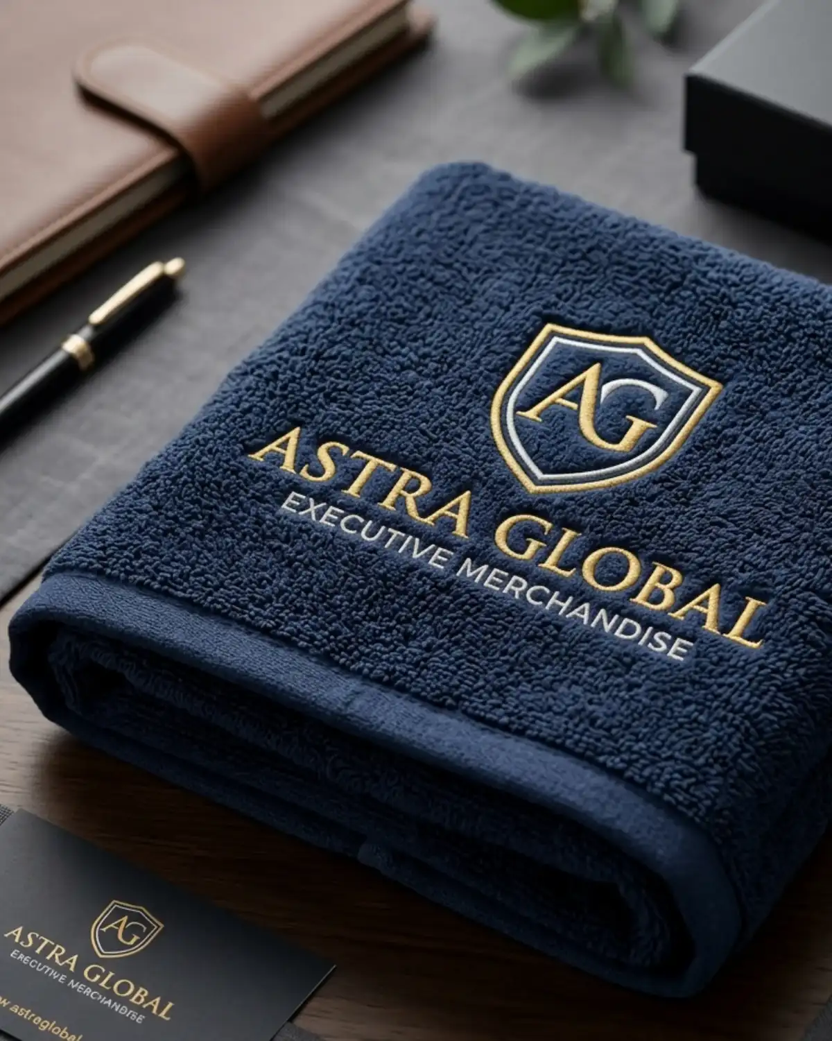 Branded Logo Embroidered Towels | Custom Towels Wholesale