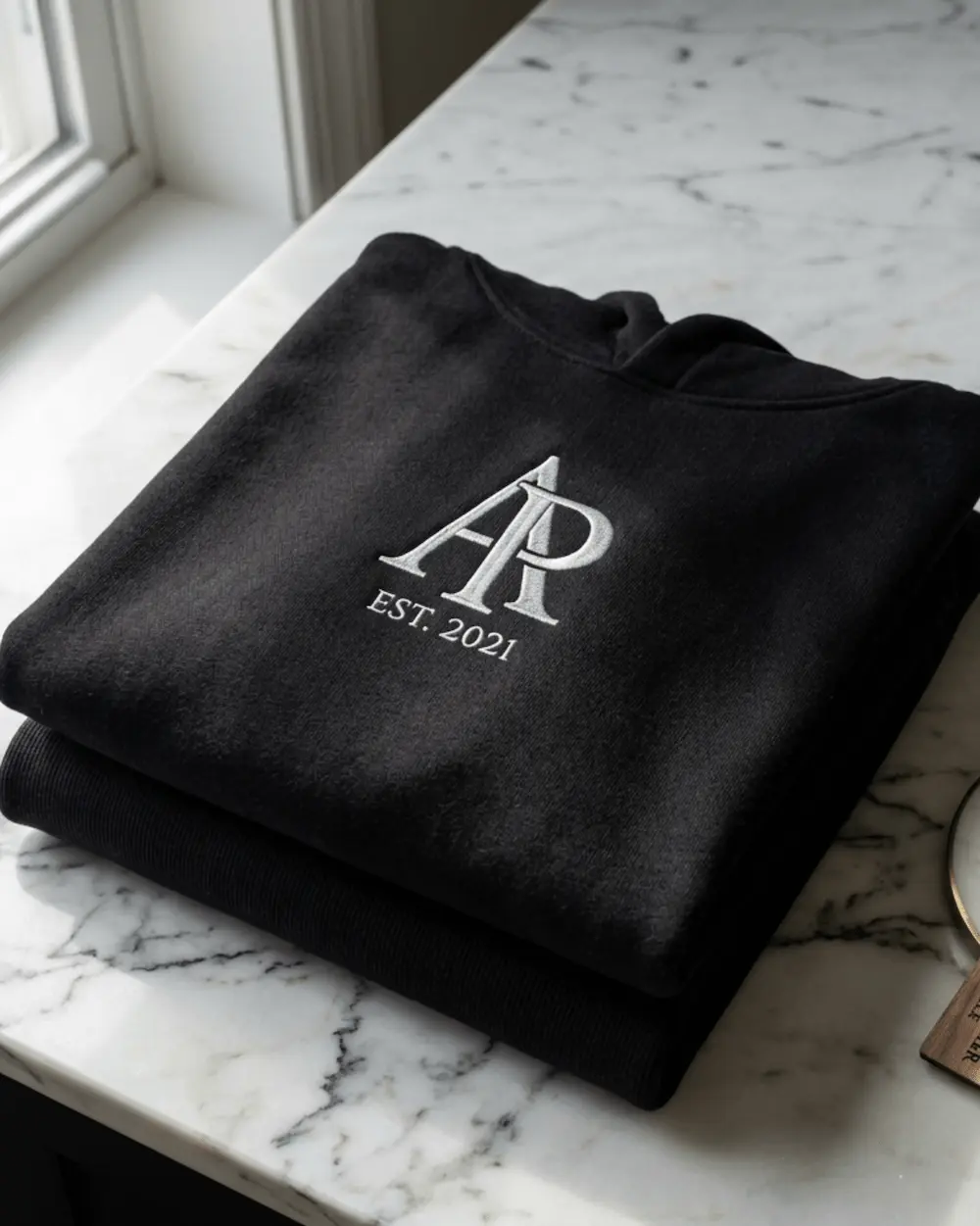 Custom embroidered hoodies with personalized designs for men and women