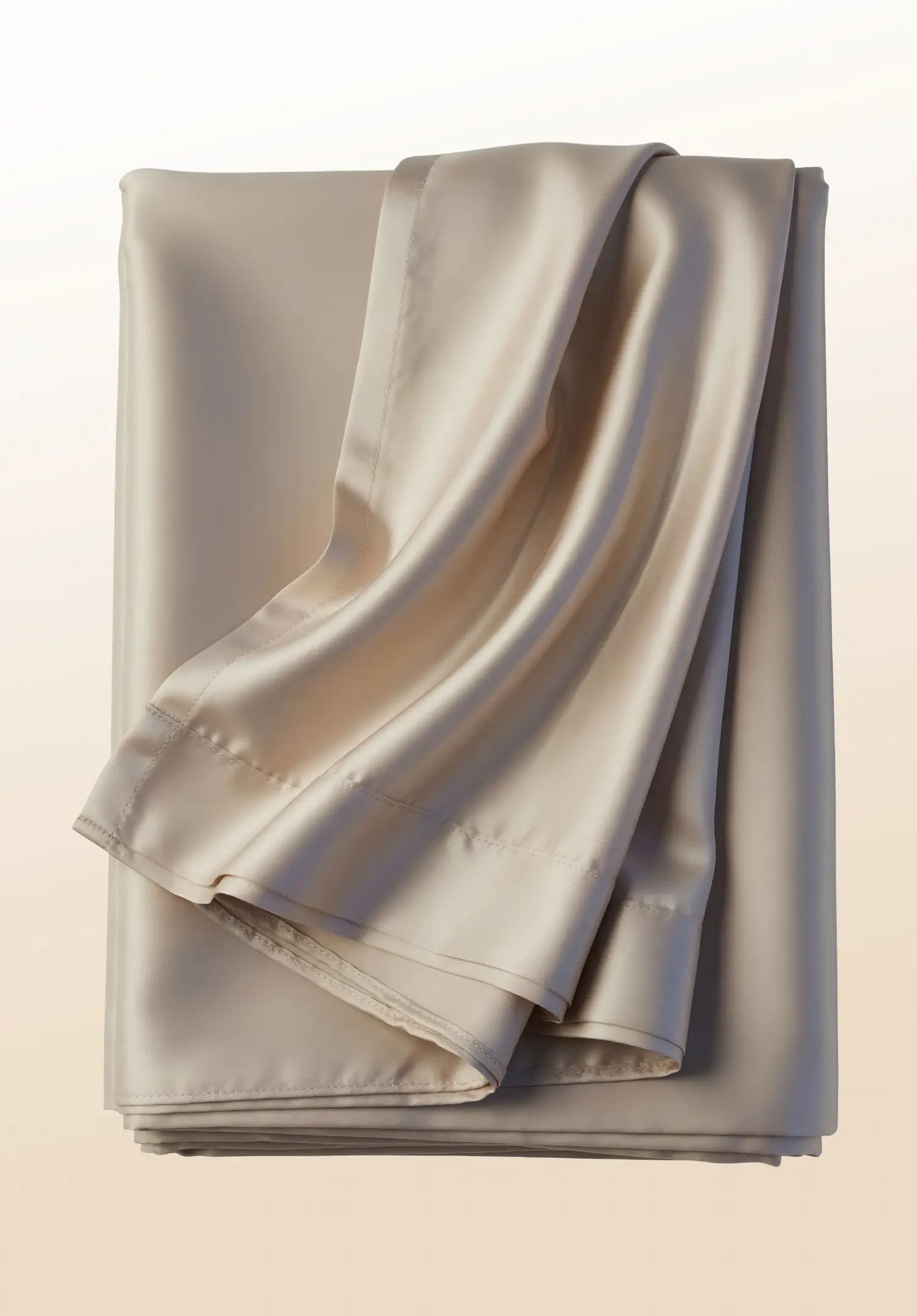 Custom satin bed sheets king size for hotels and corporate use in India