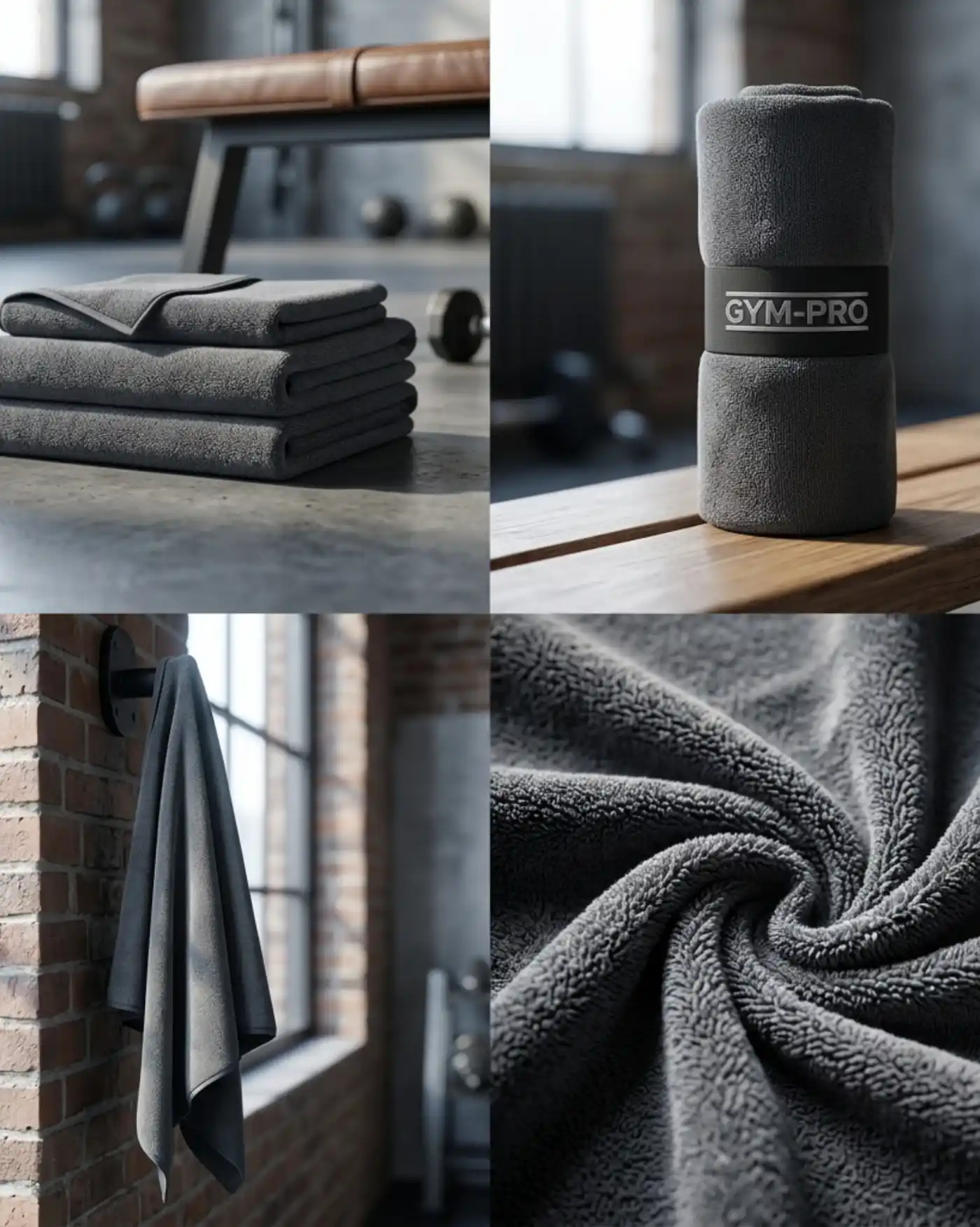 Gym Towel for Men – Printed & Branded Towels in Multiple Colours - Detail view