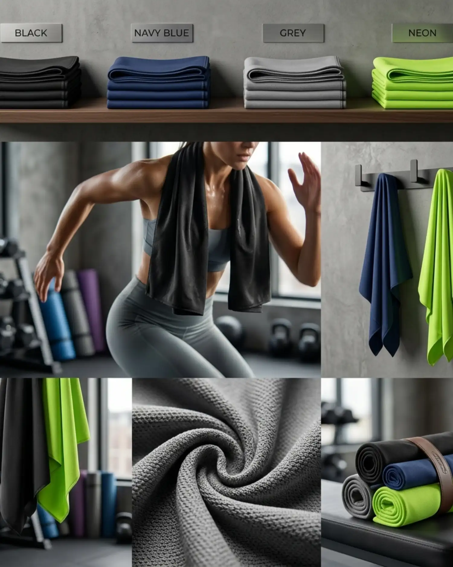 Gym Towel for Men – Printed & Branded Towels in Multiple Colours
