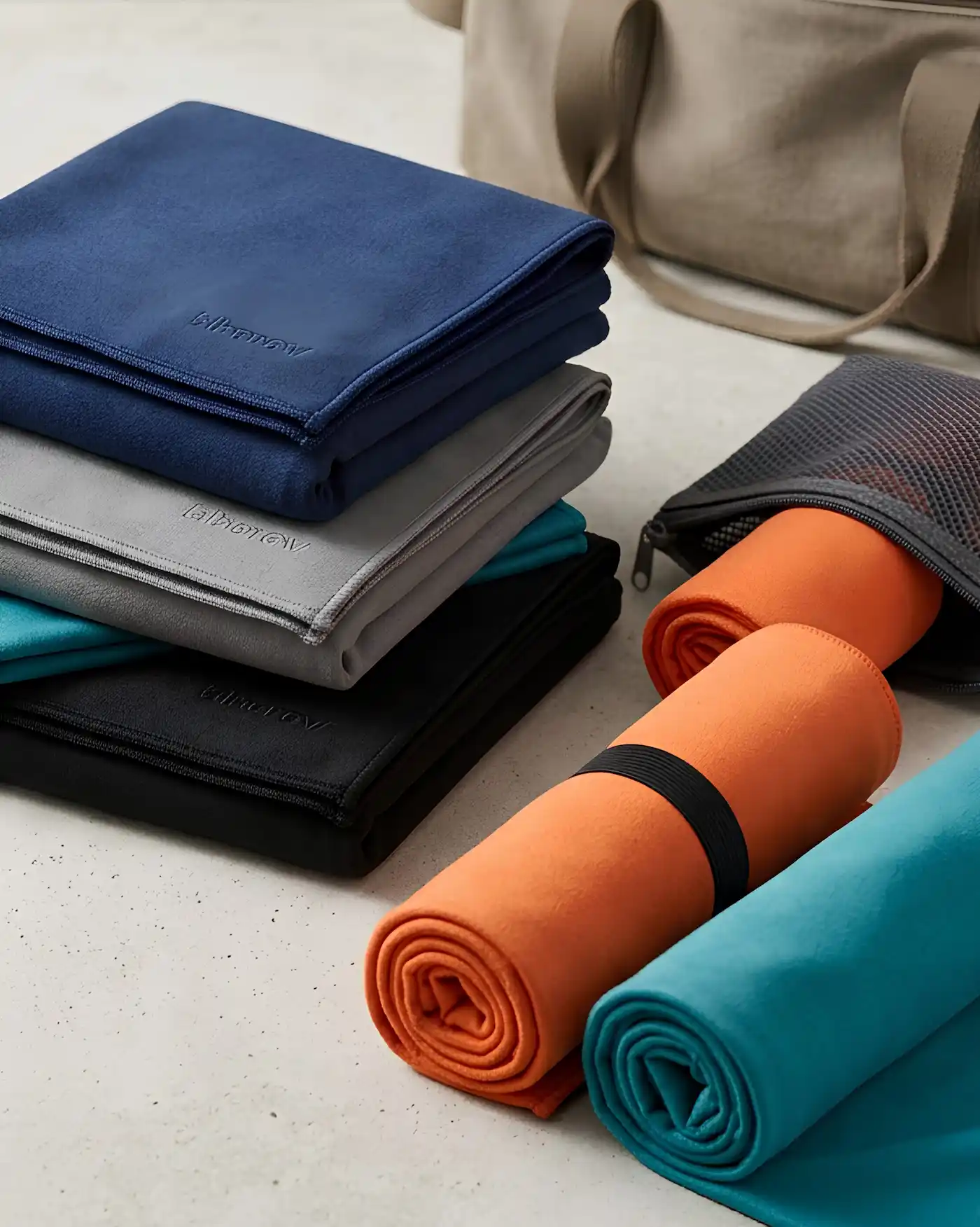 Gym towel for men in multiple colours with printed and branded towel options