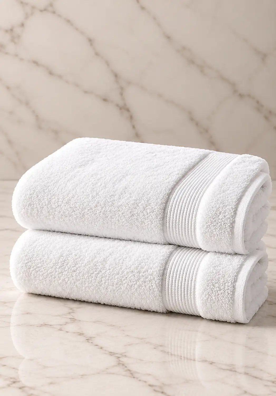 White hotel towels and luxury hotel bath towels