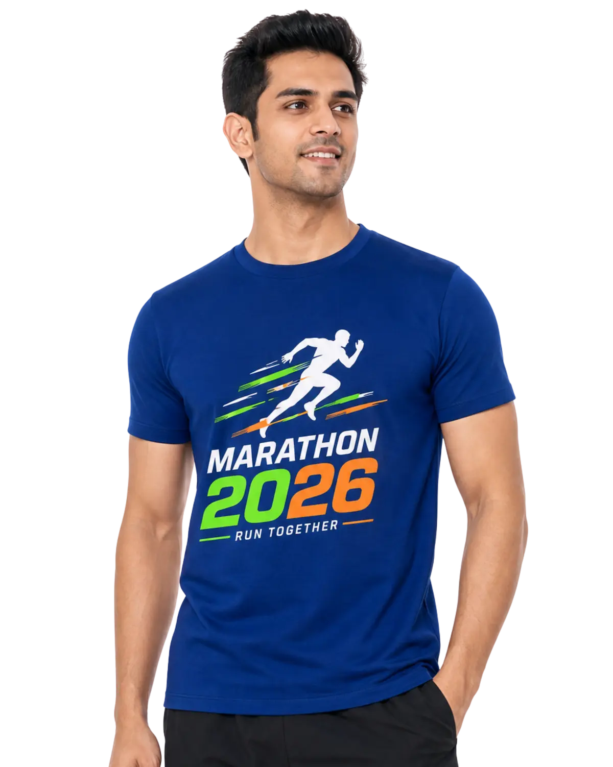 Custom T Shirt for Marathon Events and Running Teams