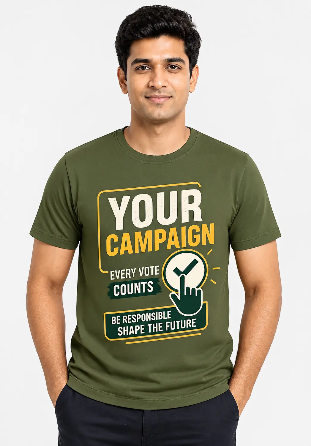 Custom Election Campaign T Shirts for Events & Promotion