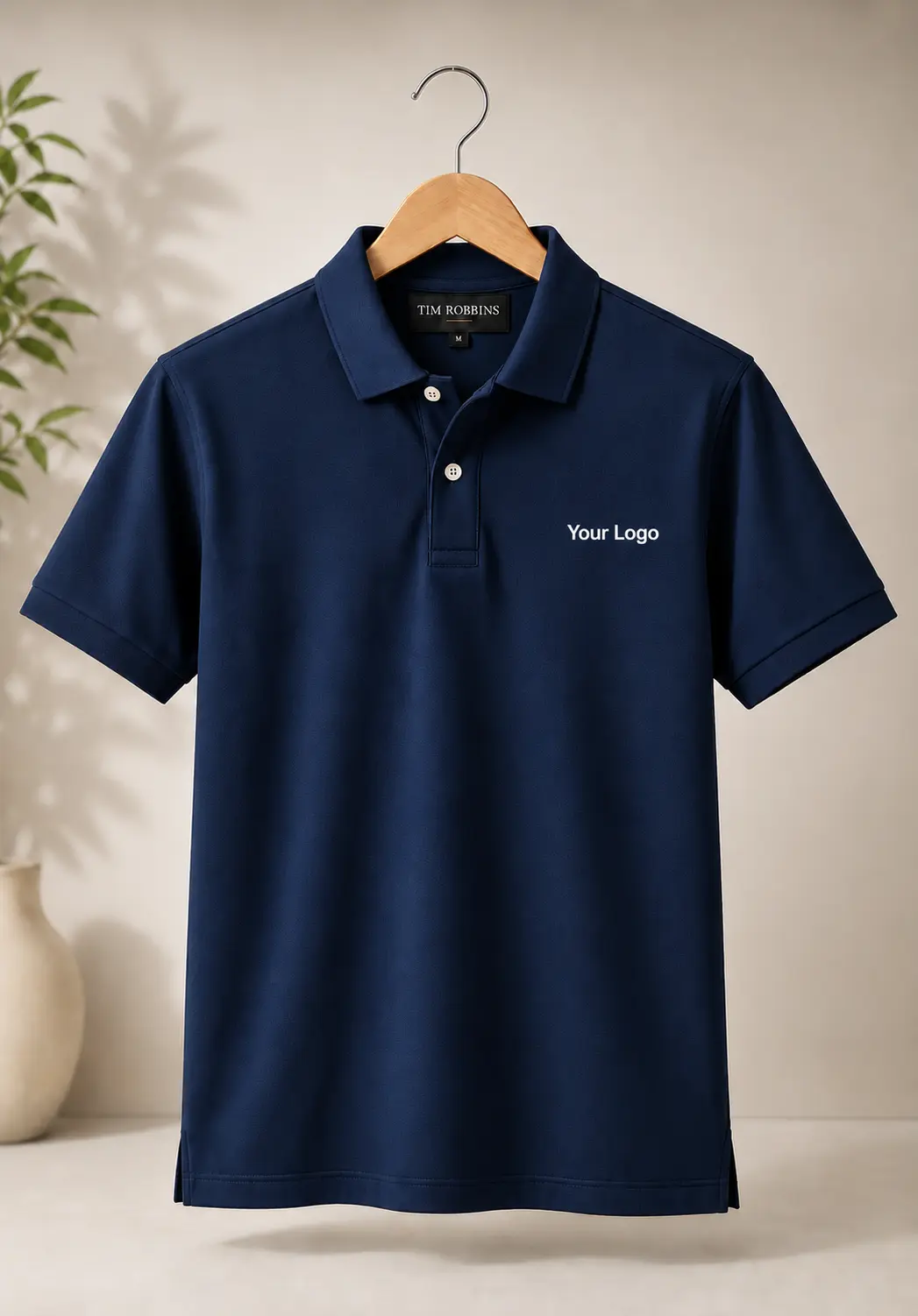 Premium Polo T Shirts for Men | Luxury & Custom Corporate Polo Wear - Detail view