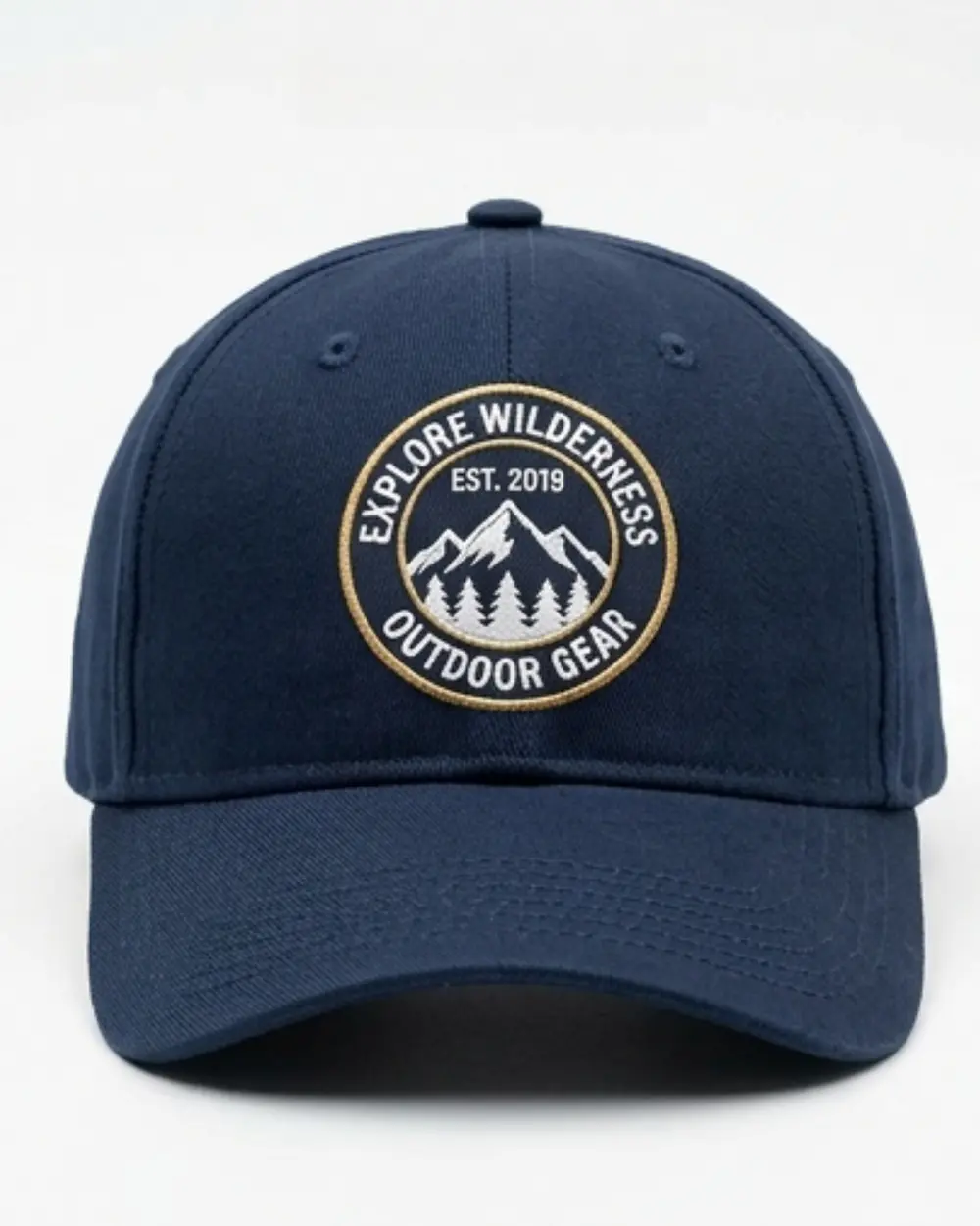 Premium promotional cap with custom logo embroidery for corporate branding, promotional events, business marketing and employee uniforms in India.