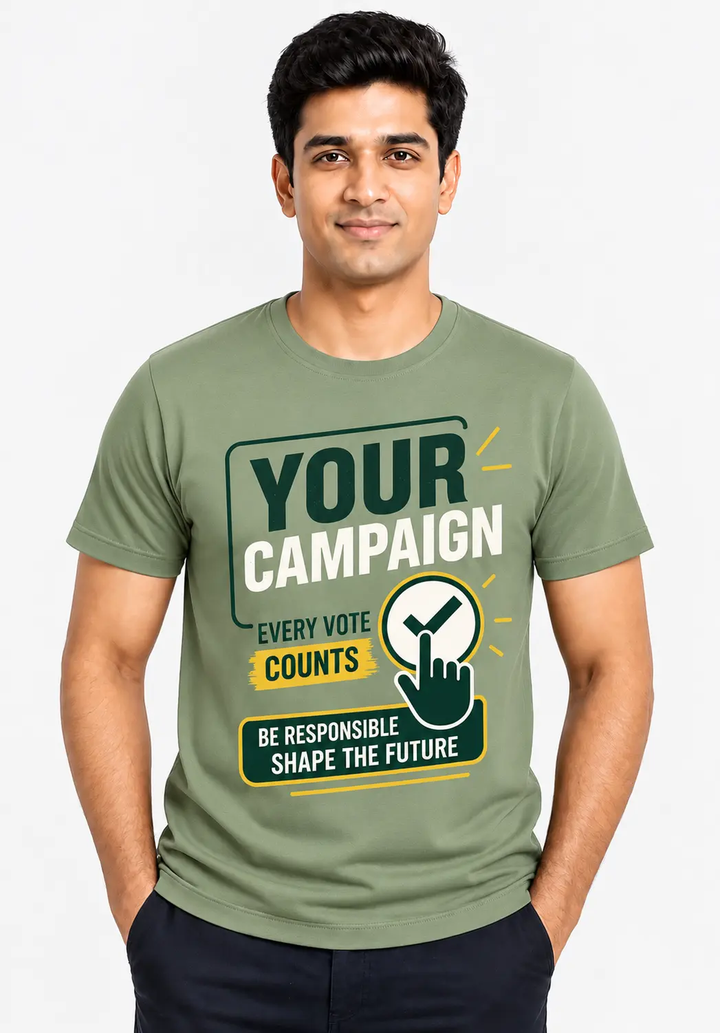 Custom Election Campaign T Shirts for Events & Promotion