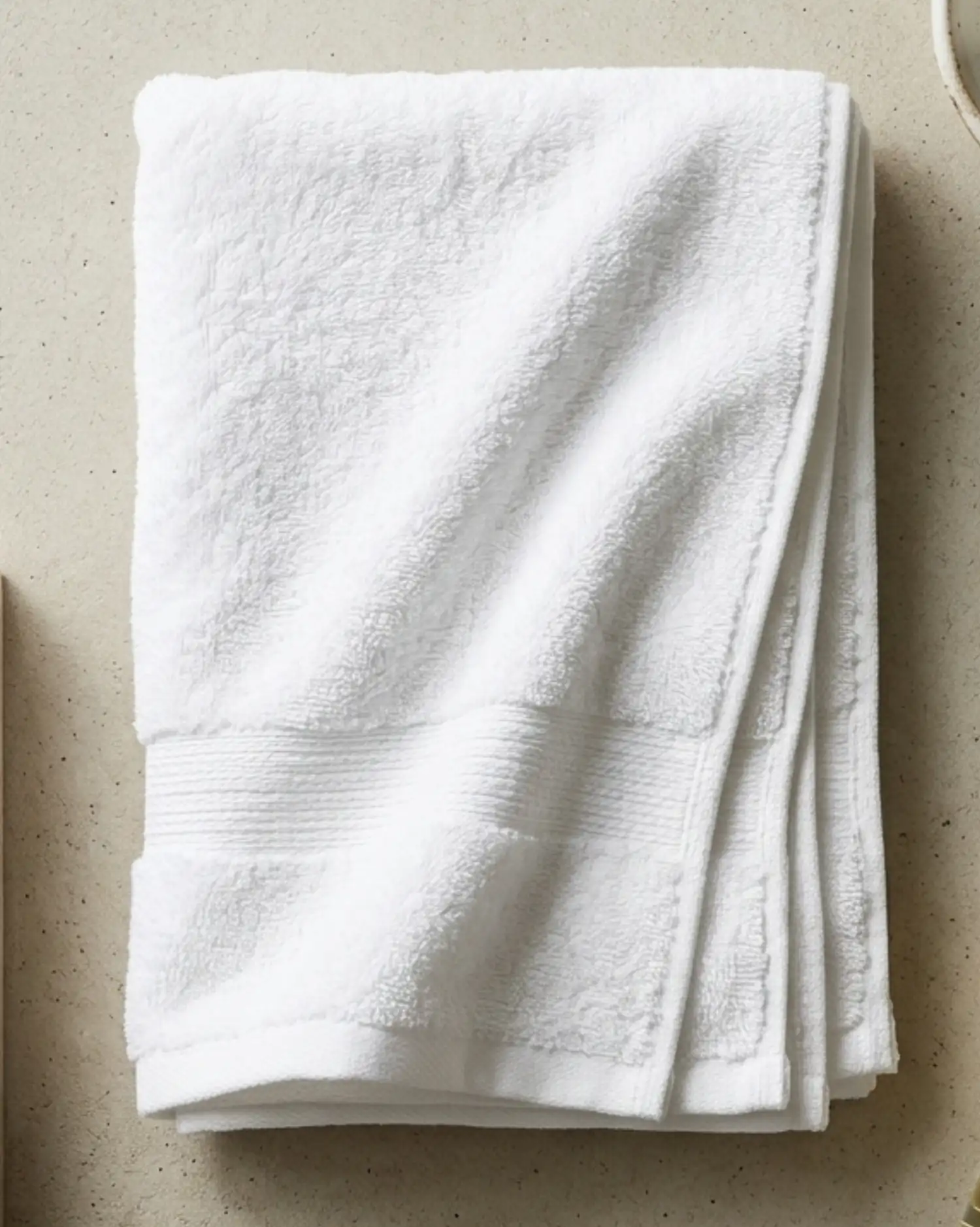 White Face Towel for Men – Soft Cotton Towel for Hotels, Spa & Salon