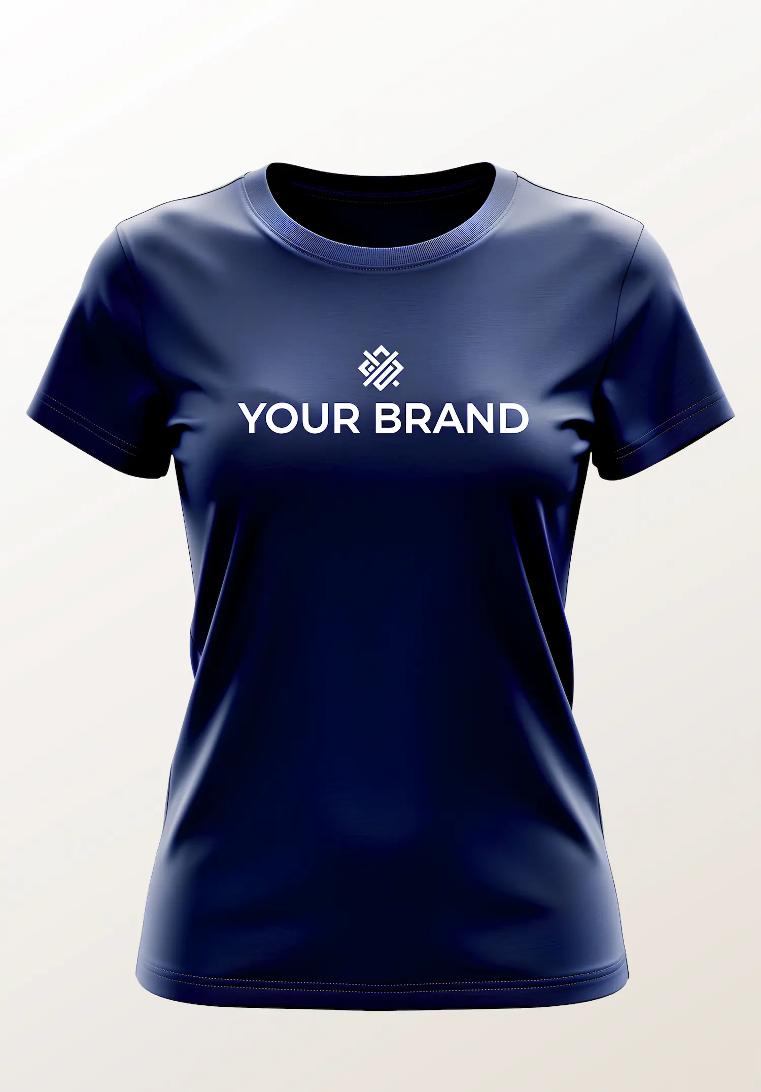 Women's custom logo t-shirt for promotional apparel in India