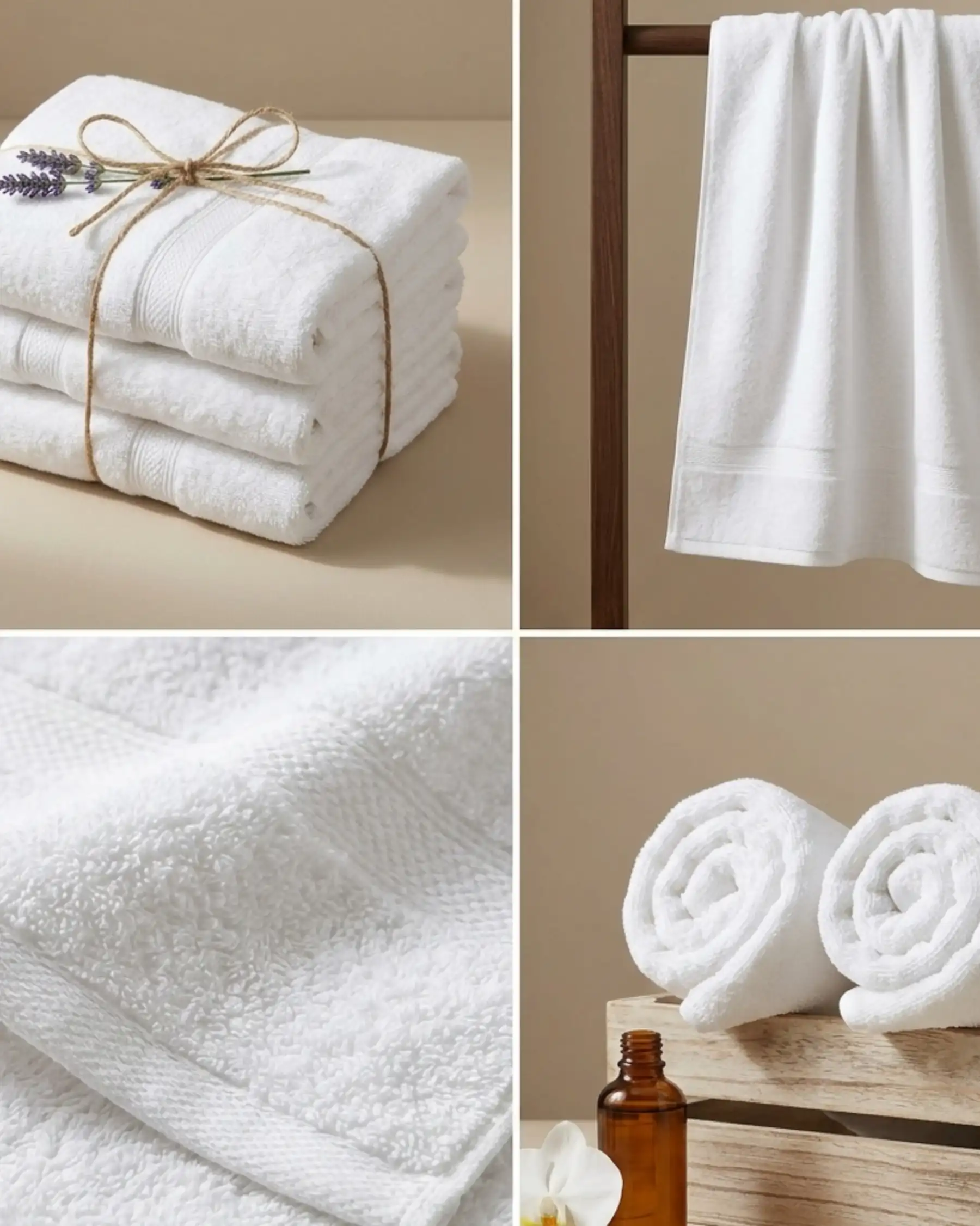 Zero Twist 100% Cotton Towel with quick dry and highly absorbent soft texture